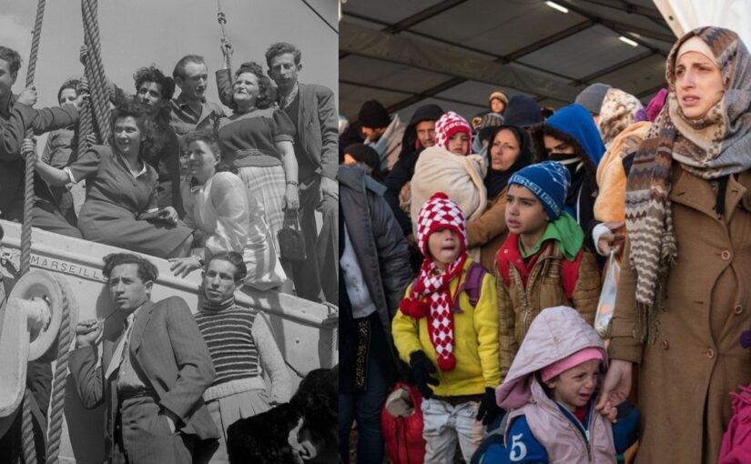 Refugees Then (1940s) and Now (2000s)