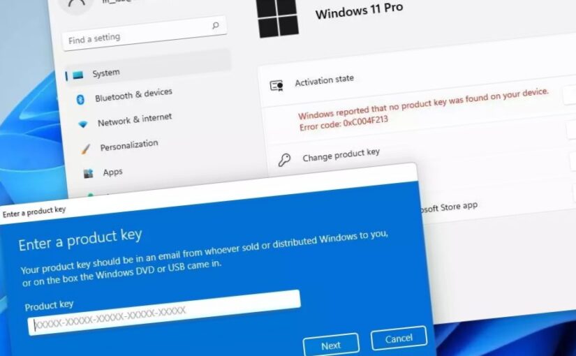 Upgrade Windows 11 Home to Pro using an OEM key